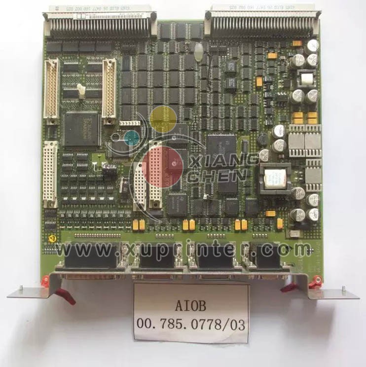 Плоский модуль Heidelberg AIOB, 00.785.0778, Монтажная плата Heidelberg, Детали машин для смещения Heidelberg