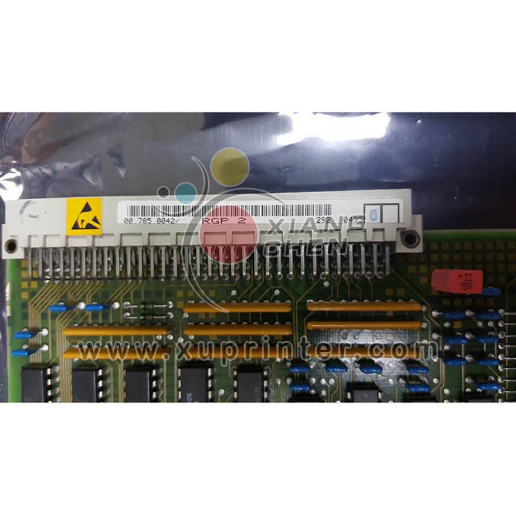 Heidelberg Flat Module RGP2, 00.785.0042, Heidelberg circuit board