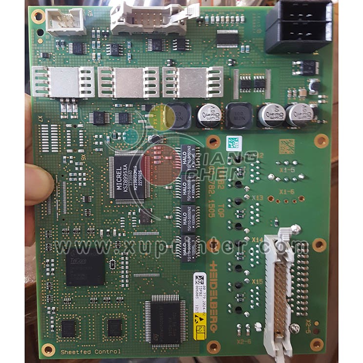 Heidelberg Flat Module IDPB2, 00.779.2024, Монтажная плата Heidelberg, Детали Heidelberg Offset Machinery