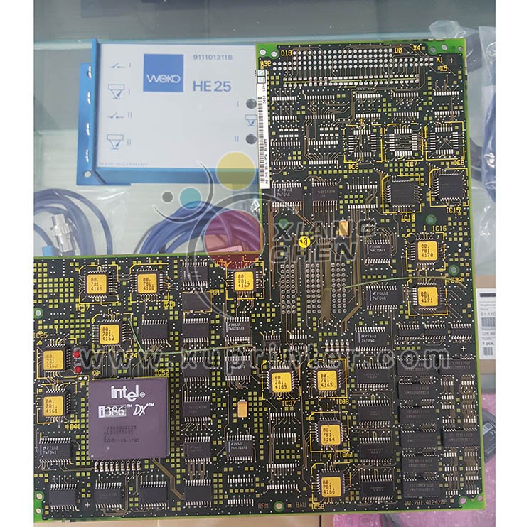 Heidelberg Flat Module RRM (RGP3), 00.785.0026, Монтажная плата Heidelberg, Запасные части Heidelberg Offset