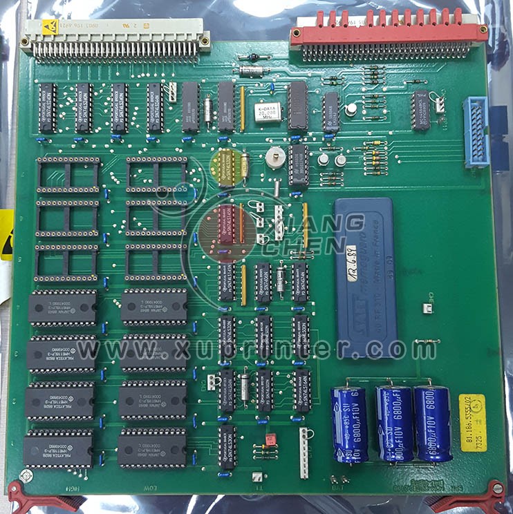 Плата памяти Heidelberg SPK PF12, 81.186.5355, Монтажная плата Heidelberg, Heidelberg Machinery Parts