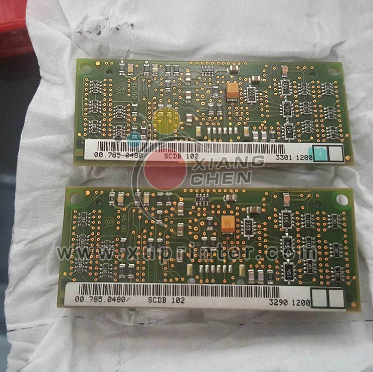 Модуль Heidelberg SCDB102, 00.785.0480, Детали машин для смещения Heidelberg