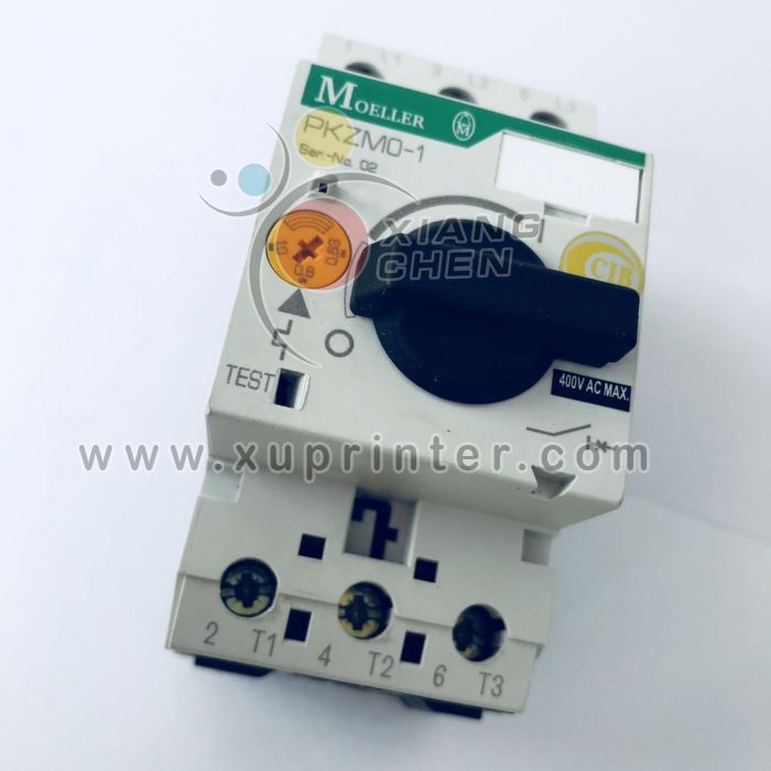 Heidelberg  Switch, Motor Circuit-breaker, Moeller PKZM0-1,0 +nhI-E-10, 91.144.3941, Heidelberg offset machinery parts