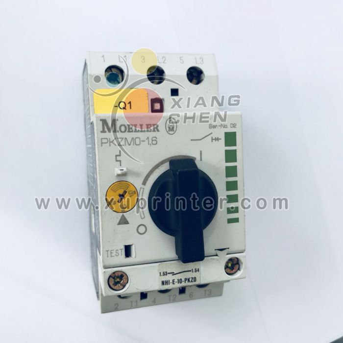 Heidelberg Motor Circuit-breaker Moeller PKZM0-1,6, Heidelberg offset machinery parts