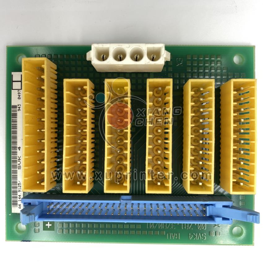 Печатная плата QM46 SVK4 A4.144.09125 Запасные части для печатной машины Flachbaugruppe
