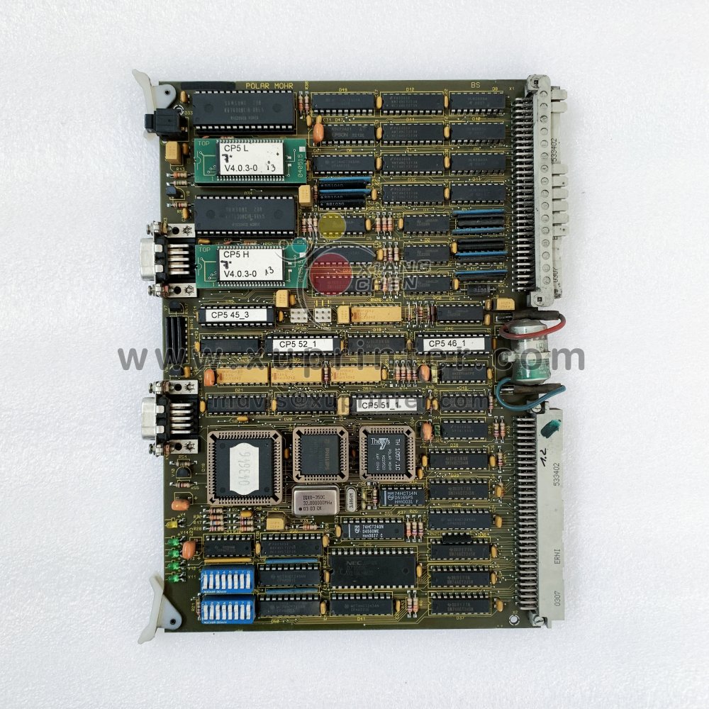 Original ZA3.043646R CP5 Circuit Board 043646 for Polar Cutting Machine Spare Parts